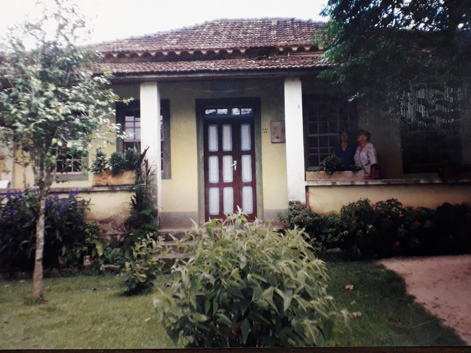 Casa construída por Bernard Kühlkamp em Vargem do Cedro, SC Foto de 2001.