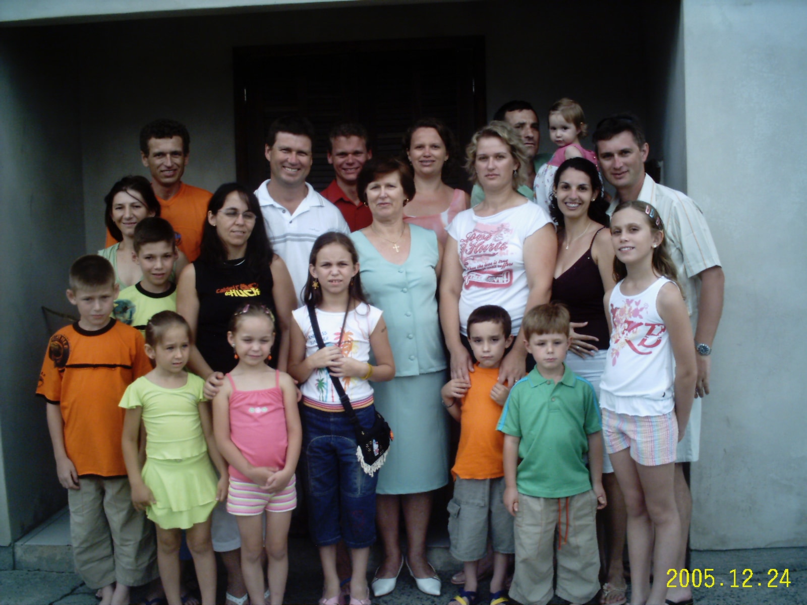 Cleiton, Marlisete, Lino Marcos, Cristian, Camila, Judite, Gabriela, Jorge Henrique, Jéssica, João Carlos, Maria, Ana Rita, Mateus, Vera Lúcia, João Carlos, Mariana, Luiz Alberto, Elisângela, Pedro Luiz, Eloisa. Alberto e Lúcia (in memorian)