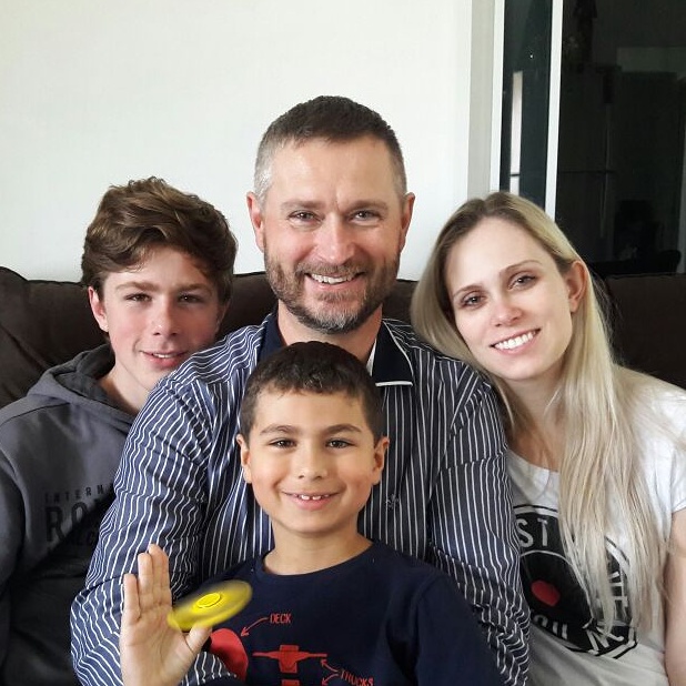 Luiz Alberto, Pedro Luiz, Bernardo, Eloisa. Foto 2019.