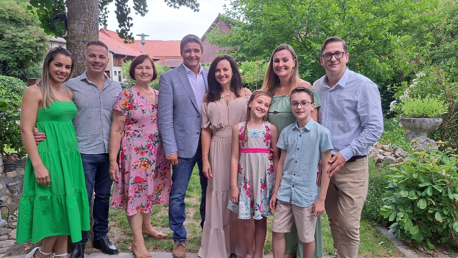 Leudiane, Laercio, Valéria, Thomas, Luciana, Isadora, Lidiane, Guilherme, Alexandre. Foto 2023