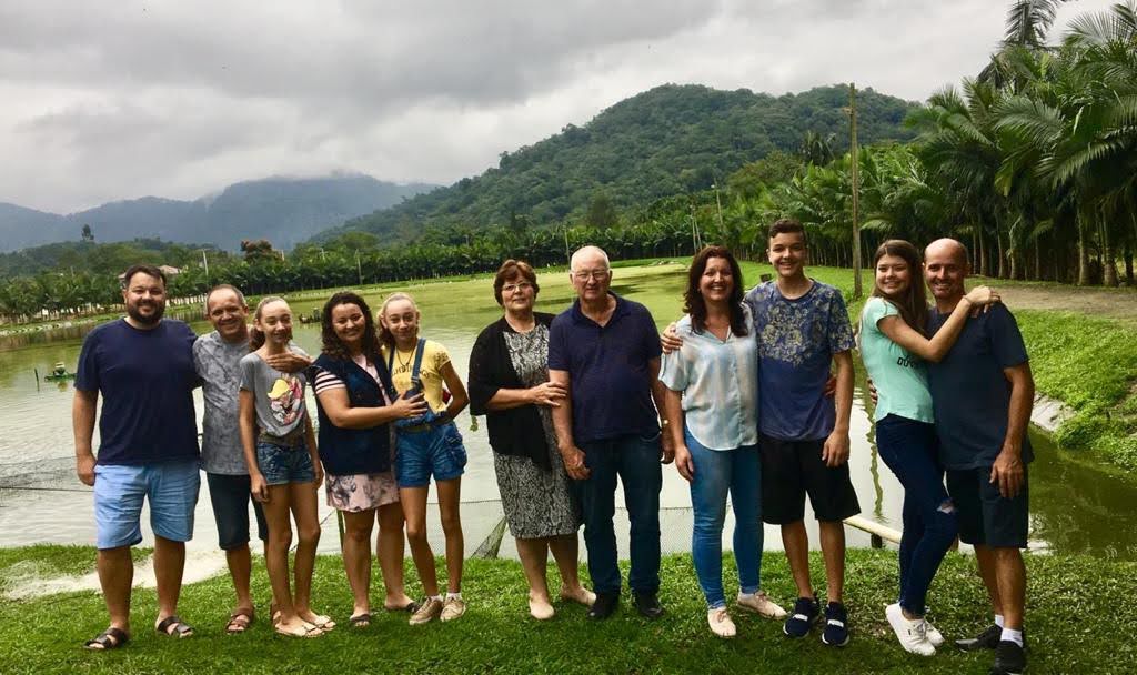 Kleber, Rogério, Raiane, Cleunice, Raíssa, Ana, Irineu, Clarice, Vinícius, Ariadne, Luciano. Foto 2019.