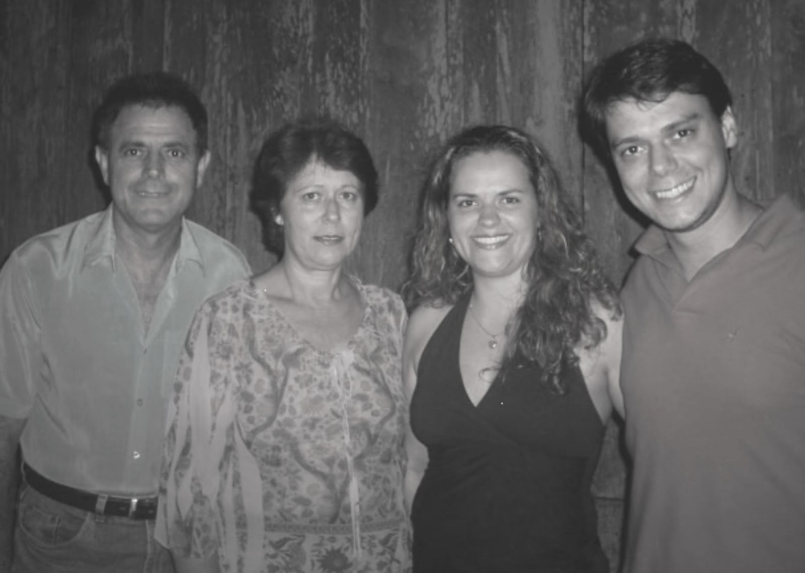 Wilson, Terezinha, Ângela, Jônatas. Foto 2006.