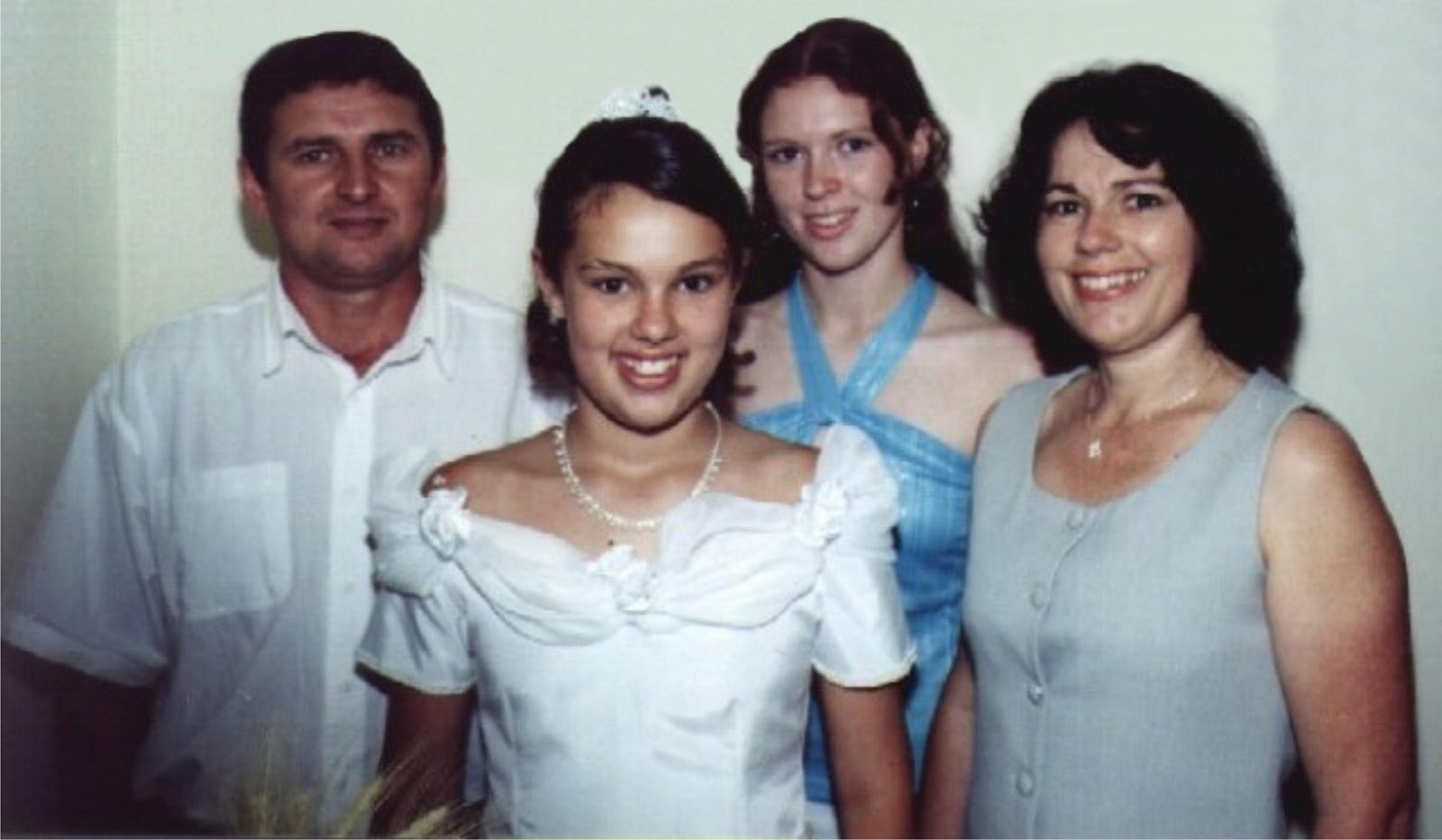 Altair, Samira, Jociane, Bernardete. Foto 2002.